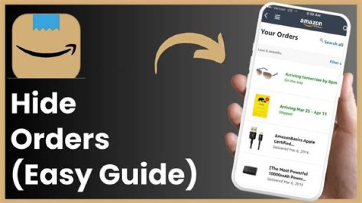 How Do I Hide an Order on Amazon App: A Complete Guide